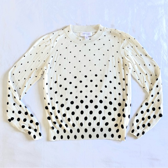 Popsugar Polka Dot Sweater - Picture 1 of 4